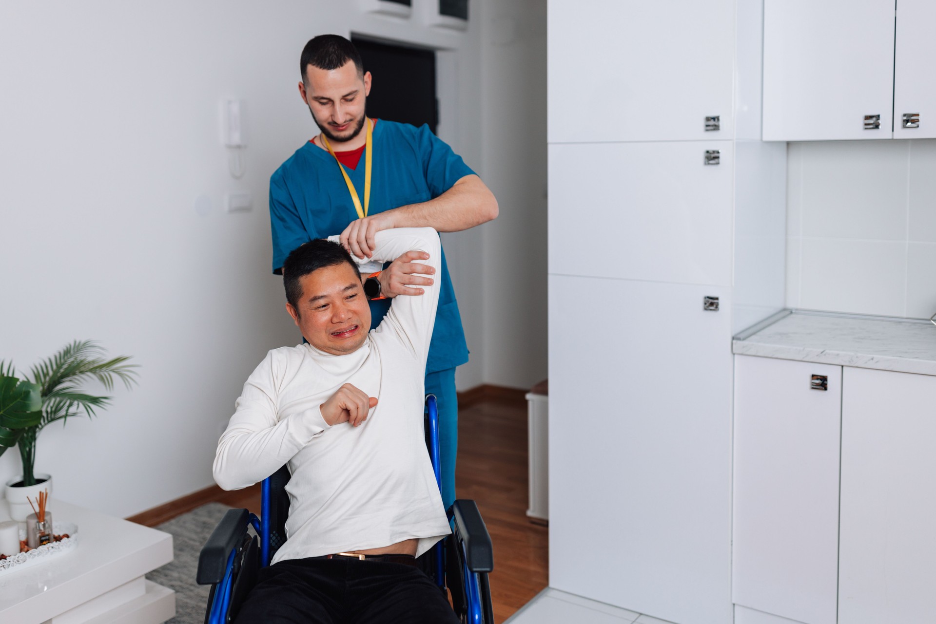 Collaboration in rehabilitation exercises